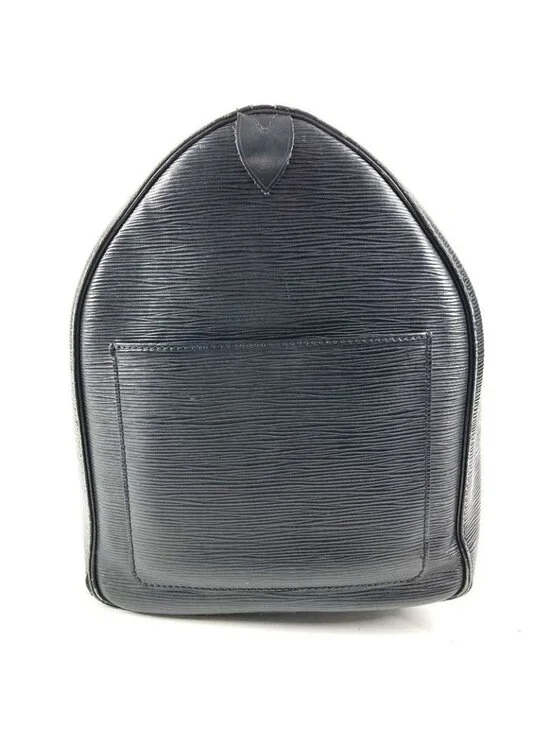 Louis Vuitton Boston Bag Keepall 50 Epi Leather Noir Black - Picture 2 of 9